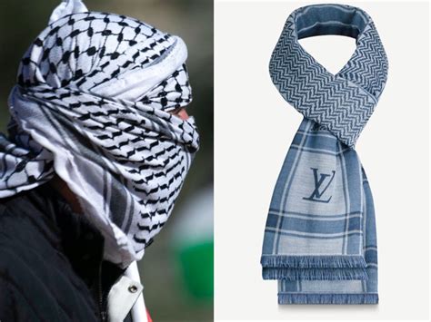 louis vuitton scarf palestine|louis vuitton news.